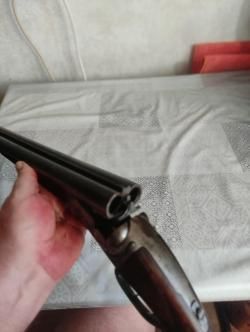 Иномарка пр-во Венгрия, довоенное, кал.16, 2-х стволка.