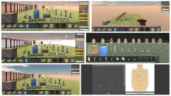 Интерактивный лазерный стрелковый тир / тренажер