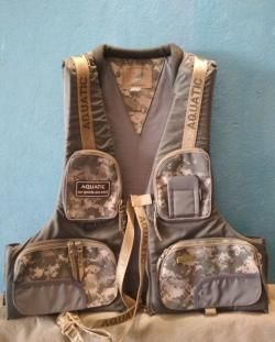 Жилет страховочный AQUATIC. Размер 54-56.