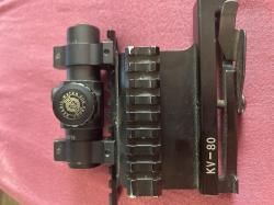 Калиматорный прицел с планкой