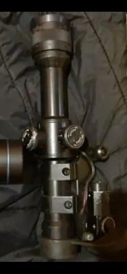 Прицелы СССР РЫСЬ 4×24 с Подсветкой/ПУ-1943г. 0бмен