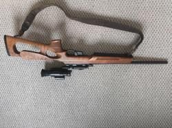 карабин anschutz 1761 d hb walnut classic light 22 WMR.