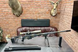 Карабин BespokeGun Raptor Tactical к.338 Lapua Mag. с доп.стволом кал.37 XC