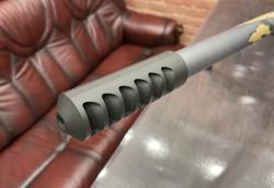 Карабин BespokeGun Raptor Tactical к.338 Lapua Mag. с доп.стволом кал.37 XC
