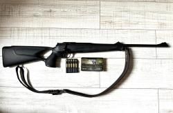 карабин Blaser R8 в калибре 30-06 Springfield с пластиковой ложей и пистолетной рукоятью (
