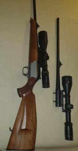 карабин  Blaser R93 с двумя сменными стволами (308Win + доп ствол  калибр  .223 Rem