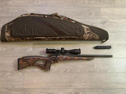 Карабин CZ 457 Thumbhole 22LR Still 1/2x20 UNF 525мм