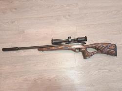 Карабин CZ 457 Thumbhole 22LR Still 1/2x20 UNF 525мм