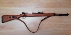Карабин Mauser 98k с ремнем,деревянное ложе