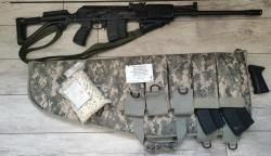 карабин Молот Вепрь-1В (ВПО-222) 520мм, калибр 9,6х53 Lancaster, складной.