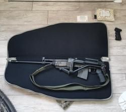 карабин Молот Вепрь-1В (ВПО-222) 520мм, калибр 9,6х53 Lancaster, складной.