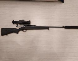 Карабин MONZA Synthetic Black (ложа черный пластик), 308Win, L=560 