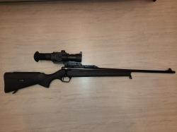 Карабин MONZA Synthetic Black (ложа черный пластик), 308Win, L=560 