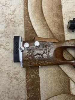 Карабин охотничий самозарядный модели «Вепрь-308» подарочный .СОК-95П ПС. С оптическим при