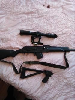 Карабин охотничний самозарядный "Сайга" Rem (5.56х45)