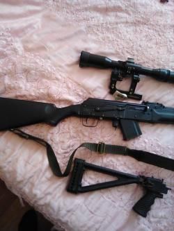 Карабин охотничний самозарядный "Сайга" Rem (5.56х45)