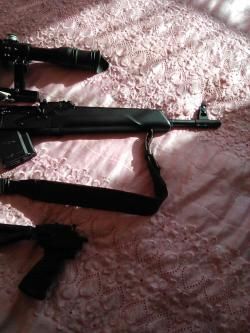 Карабин охотничний самозарядный "Сайга" Rem (5.56х45)