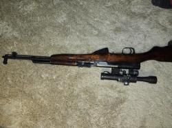 Карабин ОП-СКС с оптическим прицелом