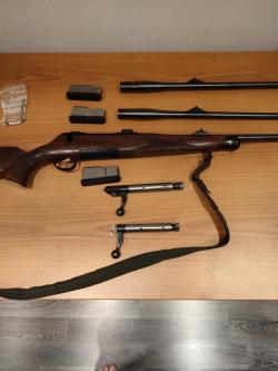 Карабин Rossler Titan 6 Special Edition с 3 сменными стволами.