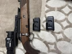 Карабин с тепловизионным прицелом и ДТК. 