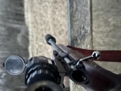 Карабин с тепловизионным прицелом и ДТК. 