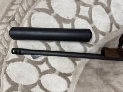 Карабин с тепловизионным прицелом и ДТК. 