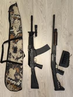 Карабин сайга 12к исп 0-030 12*76 вместе с мр 133