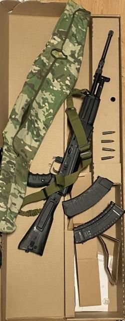 НОВЫЙ TG2S Сайга кал. 366ТКМ - НАСТРЕЛ - 0! Офицально: гладкоствольное -разрешено с 2х лет