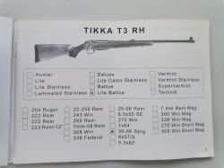 Карабин Tikka T3 Battue Lite в калибре 30-06 с небольшим настрелом
