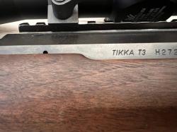 Карабин Tikka T3 (продажа без оптики)