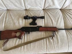 карабин вепрь калибр 7,62*51(.308Win) L=590 с оптикой