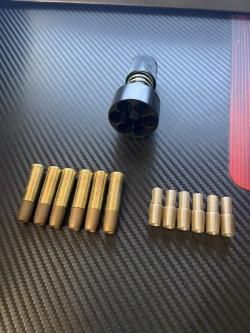 Картриджи/фальшпатроны для револьверов Borner, Gletcher, ASG