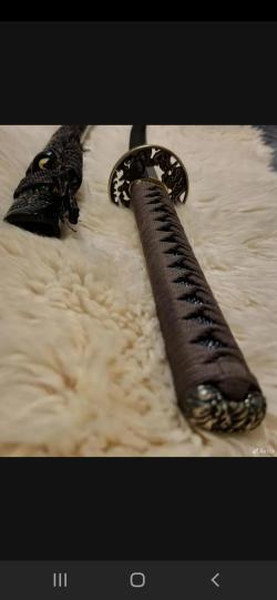 КАТАНА самурайский меч дамаск