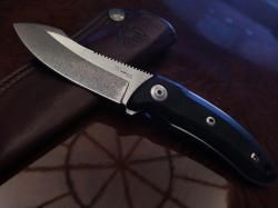 Katz Kagemusha custom охотничий нож шкуросьемный