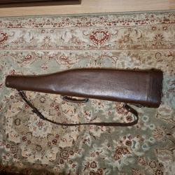 Кейс для охотничьего ружья кожаный жесткий СССР