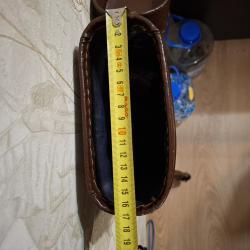 Кейс для охотничьего ружья кожаный жесткий СССР