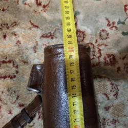 Кейс для охотничьего ружья кожаный жесткий СССР