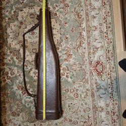 Кейс для охотничьего ружья кожаный жесткий СССР