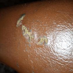 Кейс для охотничьего ружья кожаный жесткий СССР