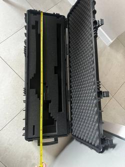 Кейс Explorer 13527.B 1350х350х272 мм чёрный с насечённым ППУ