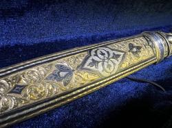 Кинжал серебро Кубачи