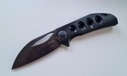 Kizer Hawk DLC сталь M390, рукоять Black Titanium, S35VN