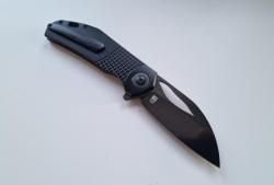 Kizer Hawk DLC сталь M390, рукоять Black Titanium, S35VN