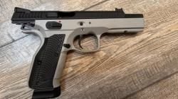 KJW 17015 CZ SHADOW 2-UG.GAS , Urban Grey , 6mm Gas Blow Back