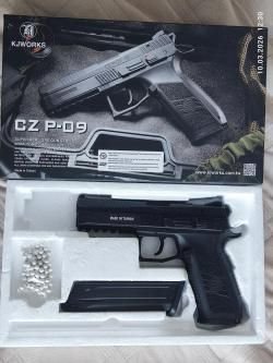 KJW CZ P-09 GBB 6 мм, 2 магазина