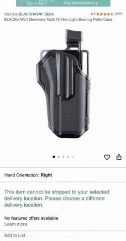 Кобура Blackhawk SIG P250/320