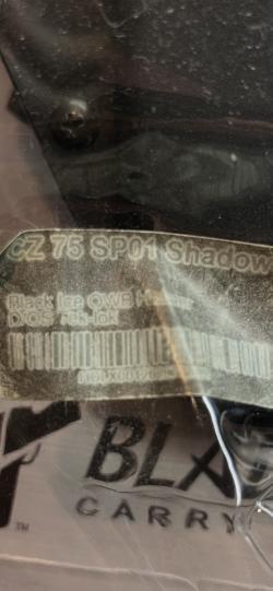 КОБУРА BLADE-TECH D/OS для CZ 75 SP 01 Shadow