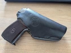 Кобура кожанная HOLSTER izhevsk чёрная 