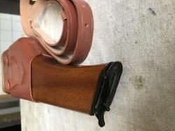 Кобура маузера деревянная с подвесом, хорошая копия, подходит для маузера с96 и м712