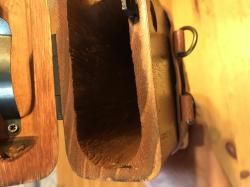 Кобура маузера деревянная с подвесом 